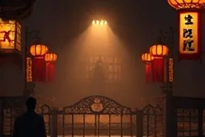 小食堂后厨备菜的画面示意，木质案板上摆着整齐的食材